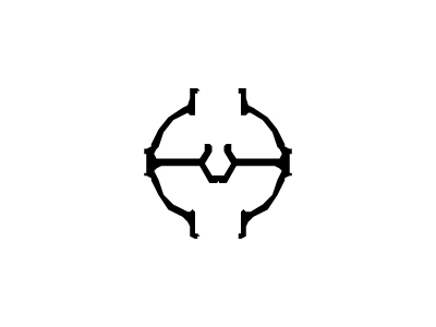 Perfil central vidrio partido
